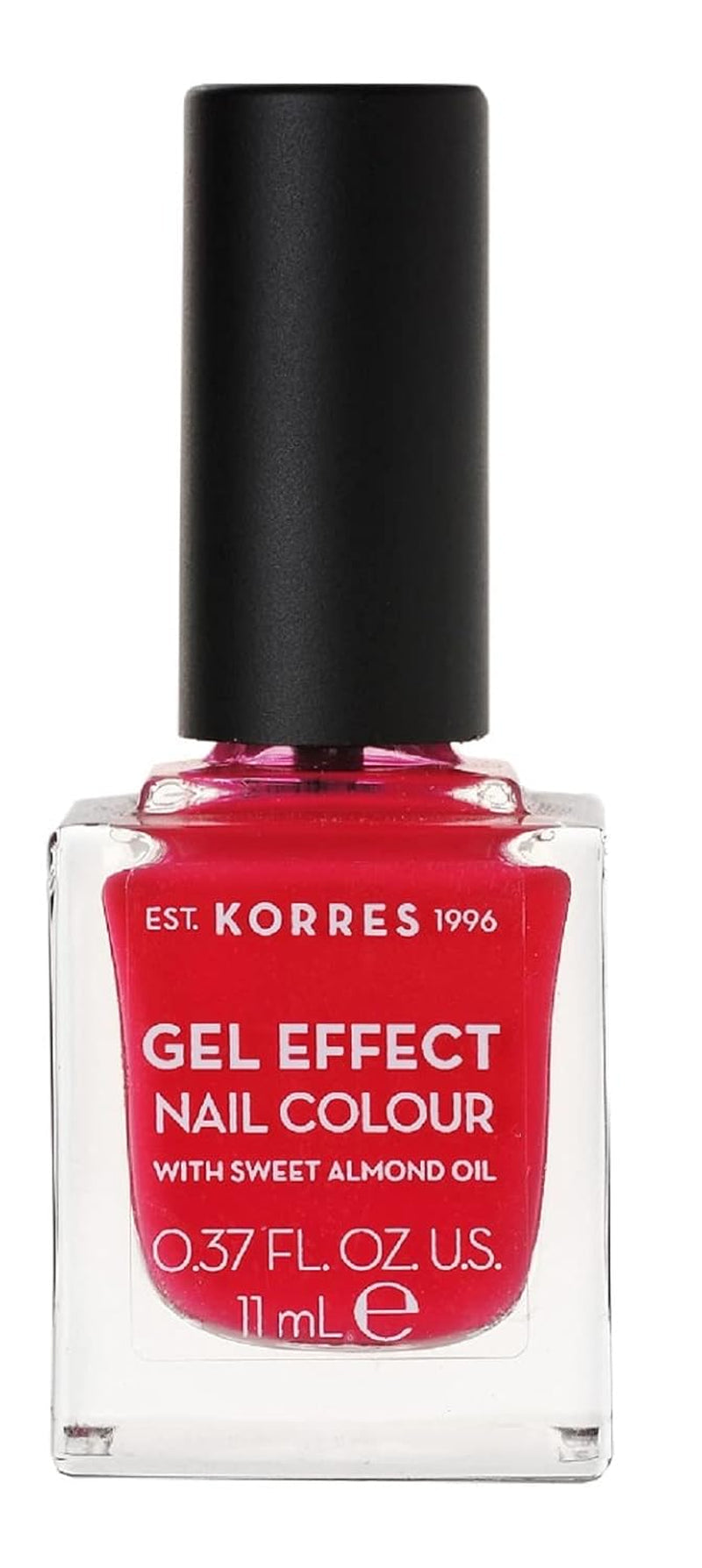 Vopsea de unghii Korres Sweet Almond - 53, roșu regal