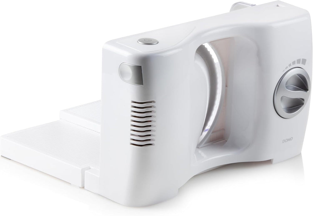 Multi Slicer DOMO 120W MS171, plastique, blanc Broyeurs et trancheuses Naty Shop