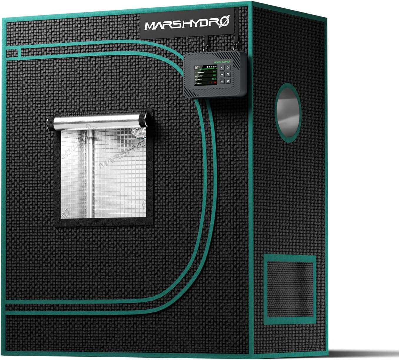 MARS HYDRO Tente de culture 60 x 60 x 140 cm, tente de culture intérieure, tentes de culture en Mylar réfléchissant pour culture hydroponique, plateau inférieur amovible pour espace de culture des plantes