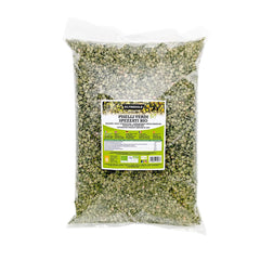 Pois verts cassés biologiques 1 kg, légumineuses séchées décortiquées et cassées biologiques, aucun trempage requis, source de protéines, idéal pour les soupes, pack familial idéal