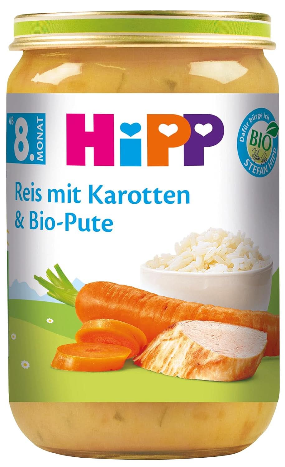 Tagliatelles Hipp aux filets de goberge d'Alaska à la crème de brocoli, paquet de 6 (6 X 220 grammes) Mère et Enfant Naty Shop 220 grammes Unique