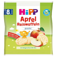 Snacking bio Barres Hipp millet, paquet de 7 (7 x 30g) Mère et Enfant Naty Shop 7 x 30 grammes Pommes