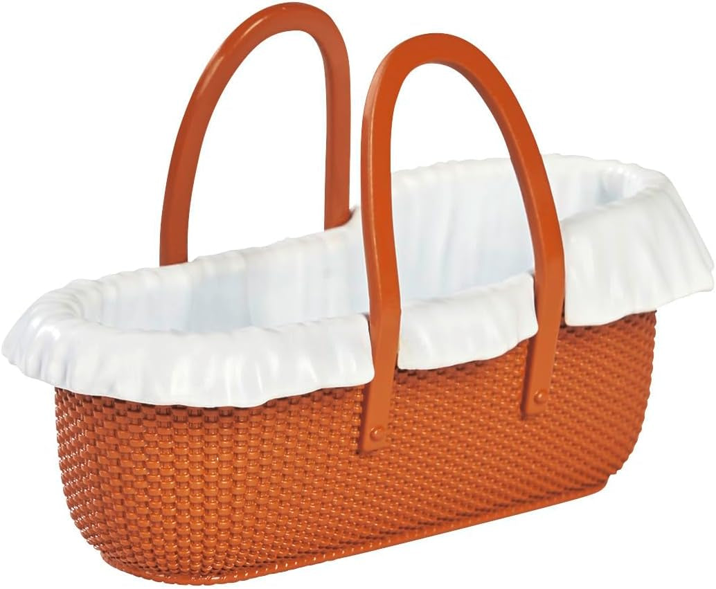 Simba Steffi Love Baby Time, Spielpuppe kümmert Sich um das kleine Baby, inkl. 2-in-1 Wiege, Badewanne, Töpfchen und über 15 Accessoires, ab 3 Jahre
