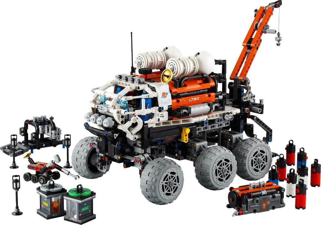 LEGO Technic Mars Exploration Rover, jucărie spațială, bazată pe nave spațiale NASA, set de construcție spațială, jucărie pentru copii, cadou pentru băieți și fete cu vârsta de 11+ 42180 Seturi de constructie Besuche den LEGO-Store