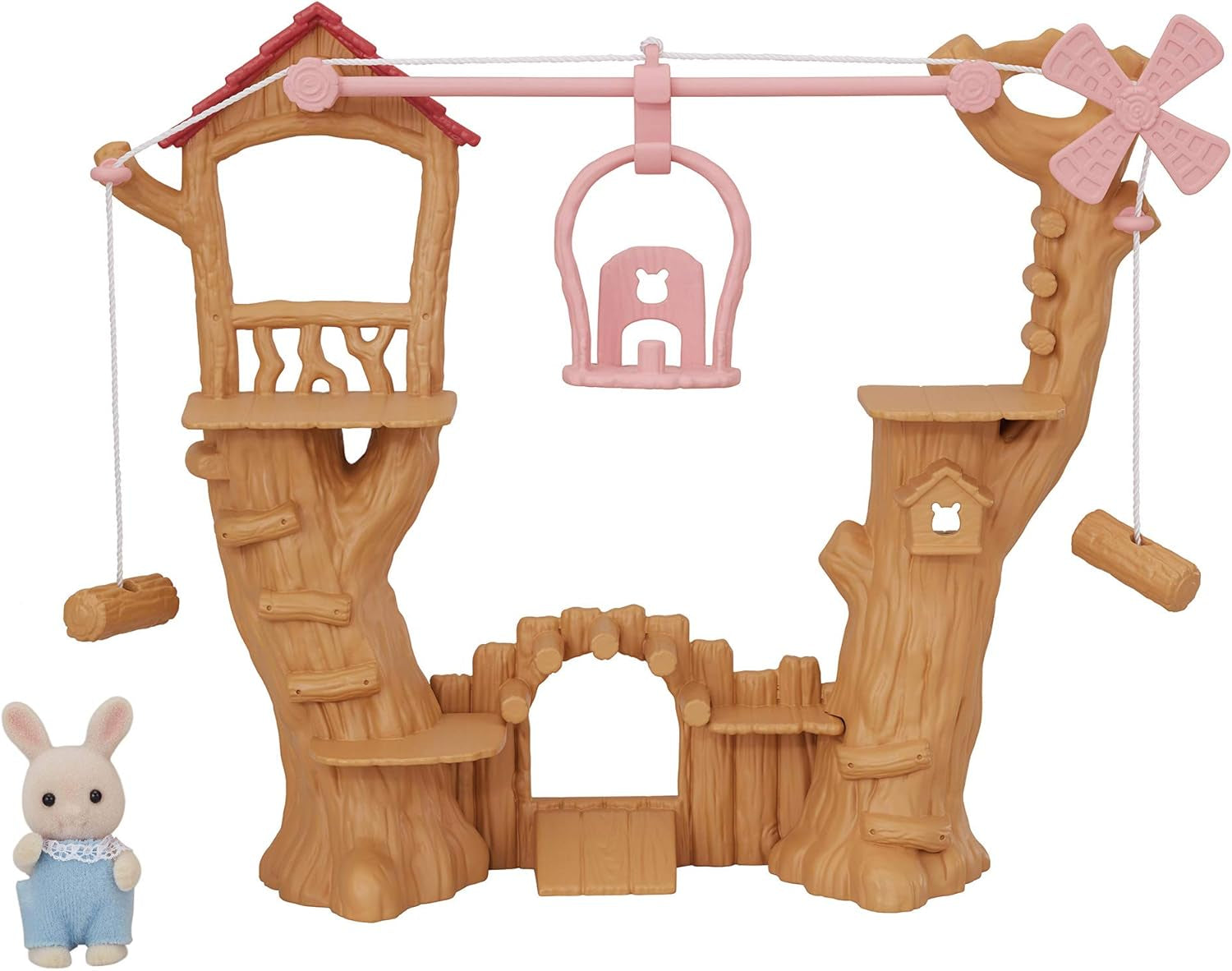 Sylvanian Families 5452 Baby Ropeway - Ensemble de jeu pour maison de poupée Poupées Naty Shop