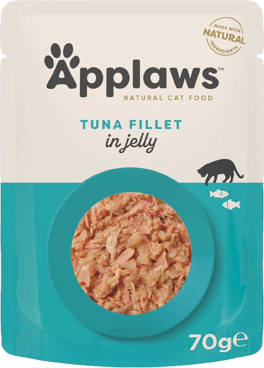 Applaws Cat Pouch Filet de Thon en Gelée 1x(16x70g)