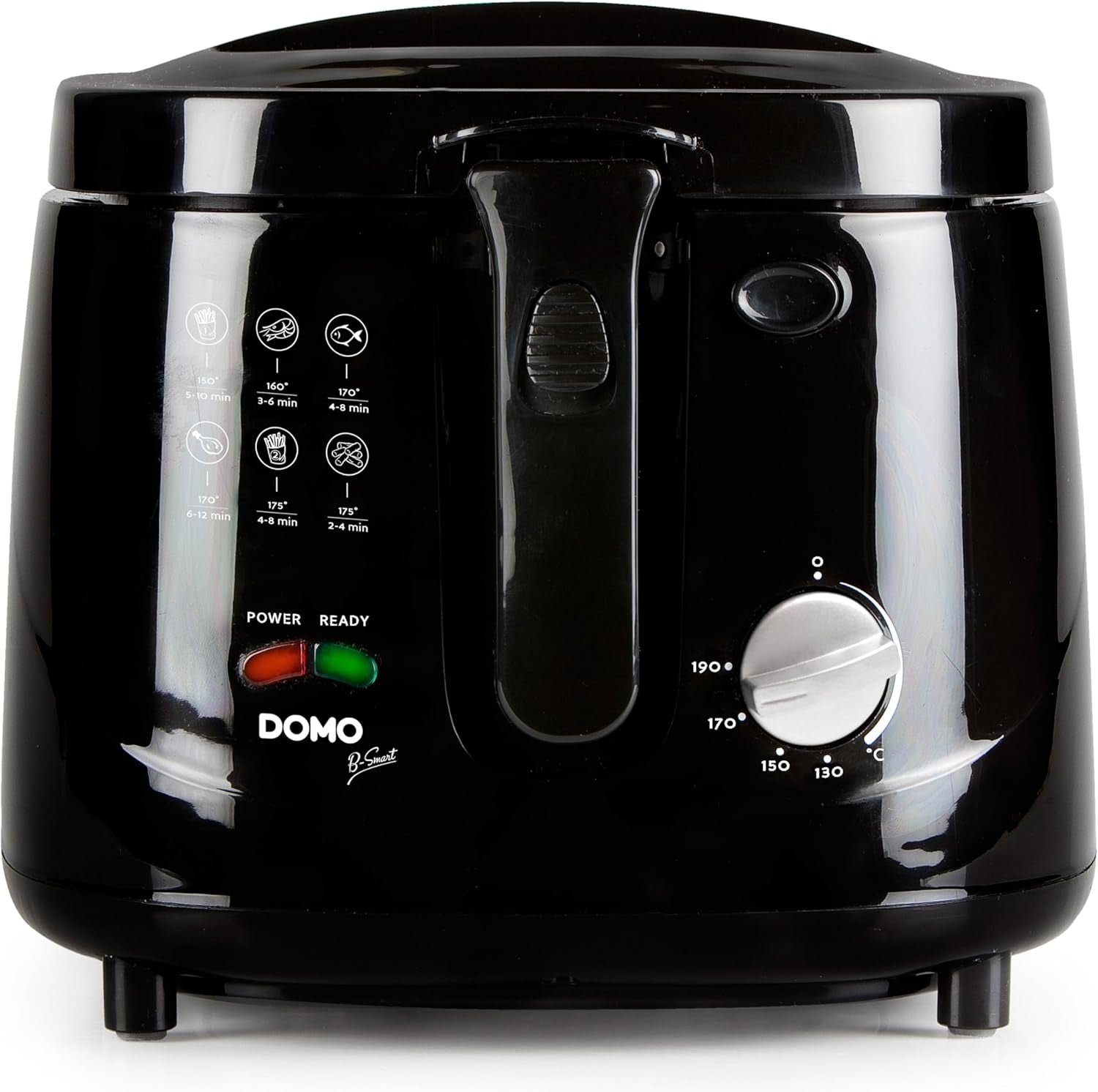 Friteuse Domo B-Smart DO461FR, noire, 2,5 litres Électroménager Naty Shop