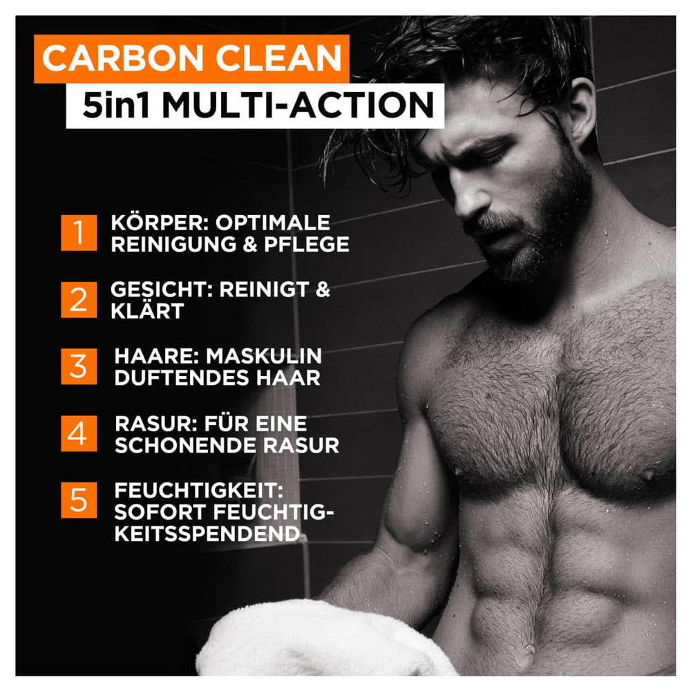 L'Oréal Men Expert XXXL 5In1 Gel douche et shampoing pour homme, 1 litre Naty Shop