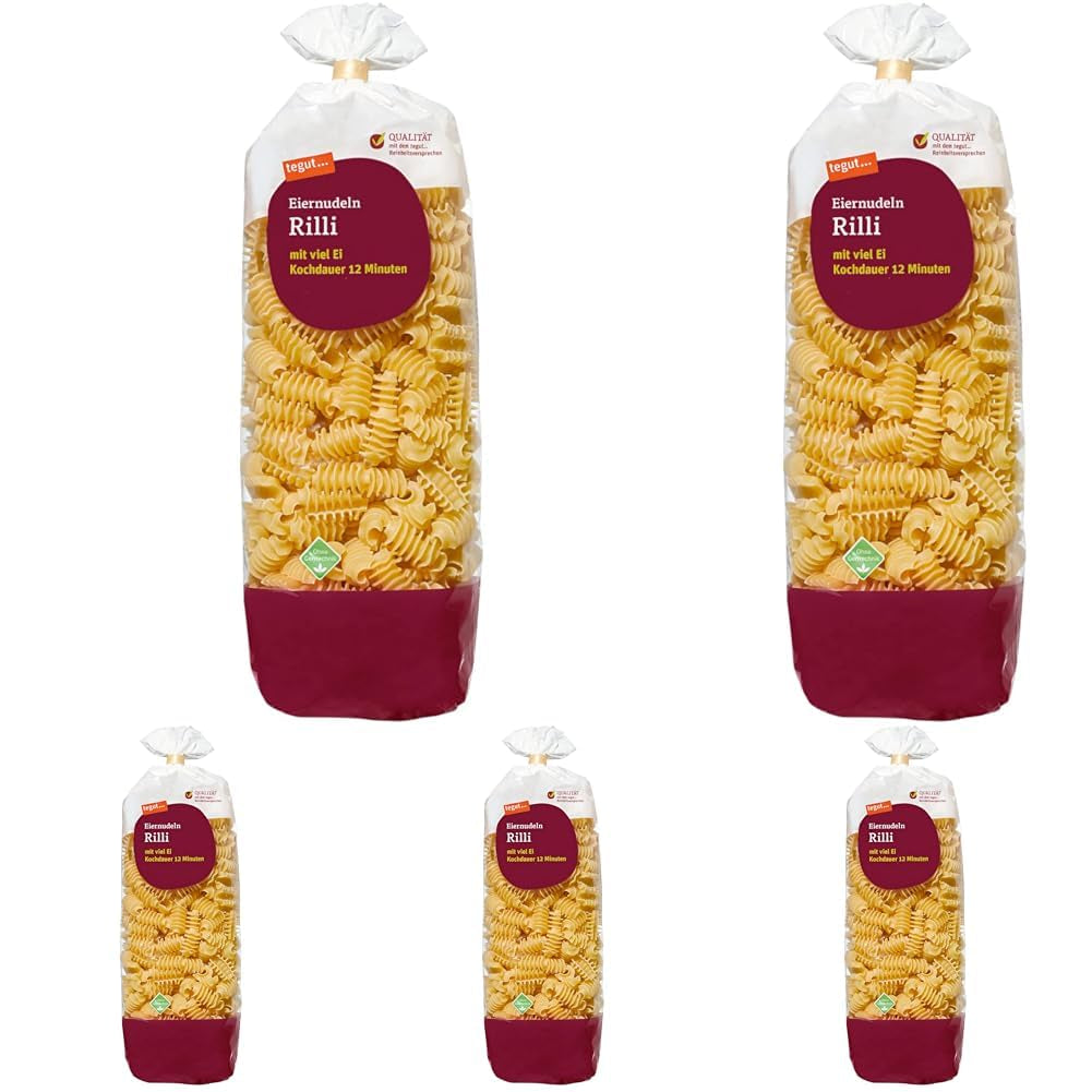 tegut... Nouilles à l'oeuf Rilli, 1 x 500 g