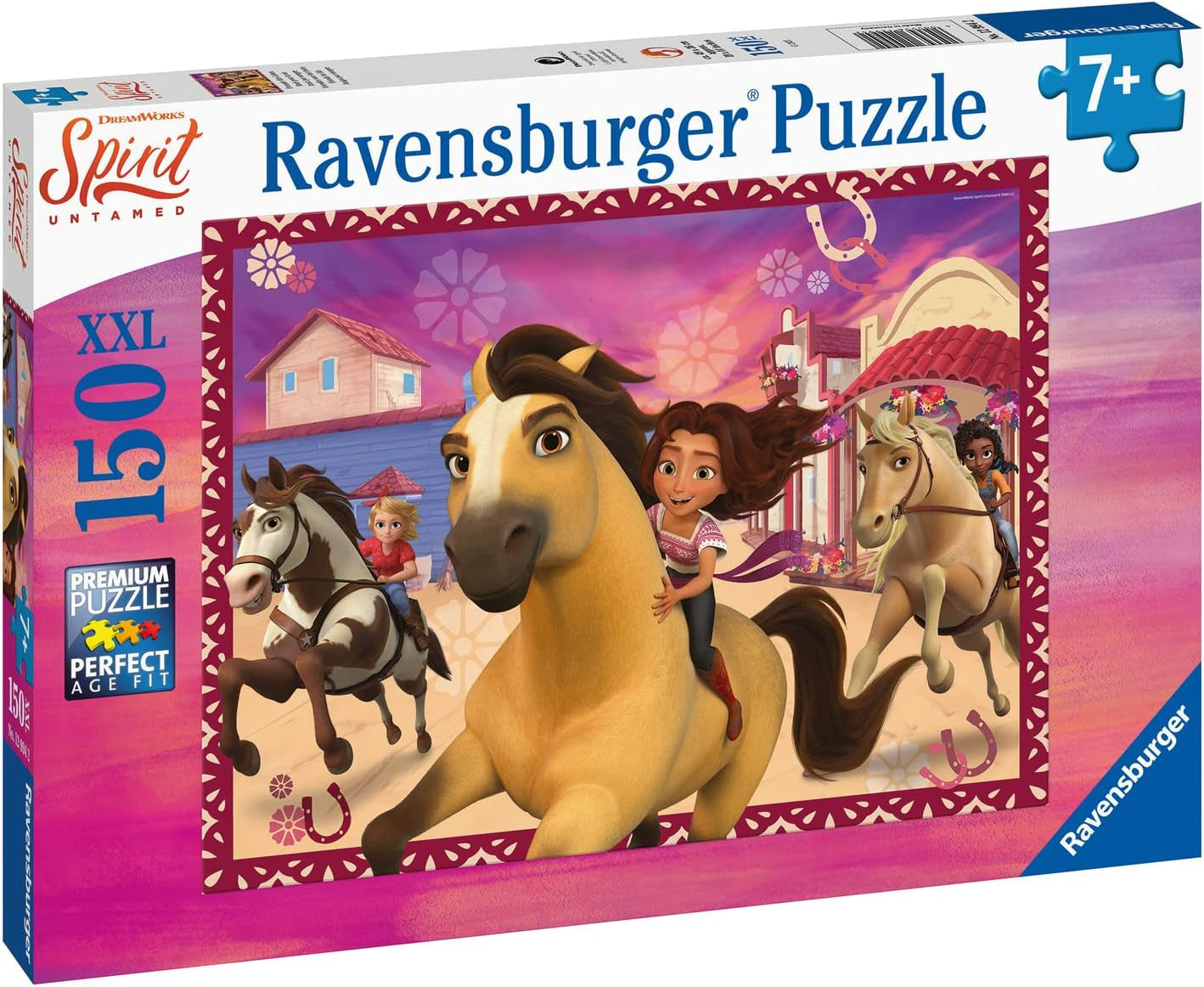 Ravensburger Puzzle pentru copii - 12994 Friends For Life - Dreamworks Spirit Puzzle pentru copii de la 7 ani, cu 150 de piese în format Xxl Puzzle Naty Shop