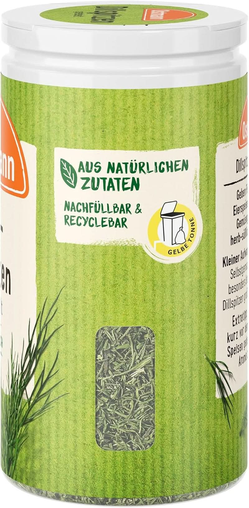 Ostmann - aneth haché, 12,5 grammes Condimente Naty Shop