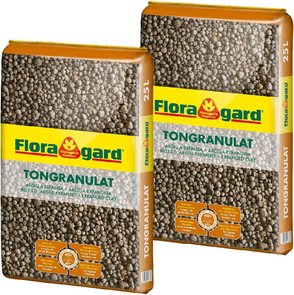 Floragard Perlite Perligran 200 L (2×100 L, 2–6 mm) – amendement minéral du sol & Drainagezusatz für Garten, Anzucht, Zimmerpflanzen & Hydrokultur – assure une structure meuble et une bonne ventilation