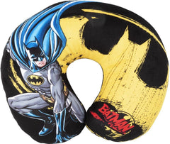 DC Comics Coussin de voyage doux Batman pour voiture - Sécurité enfant - Confort super-héros Bat Man, Cuscino Da Viaggio Auto, bleu clair, taille unique - Naty Shop Default Title
