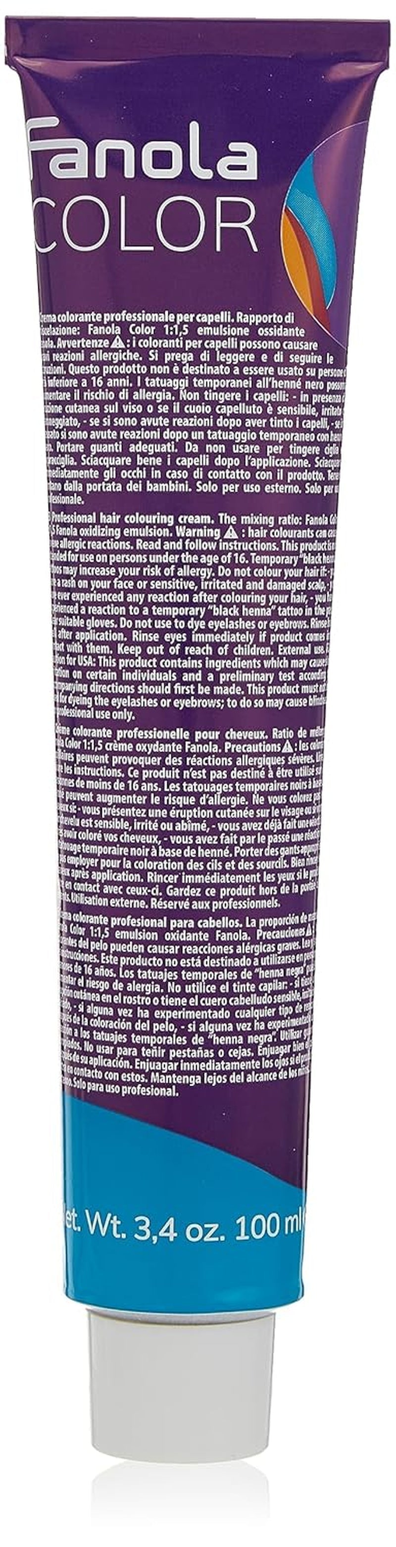 Fanola crema colore Crème colorante 7.0 Blond, 100 ml