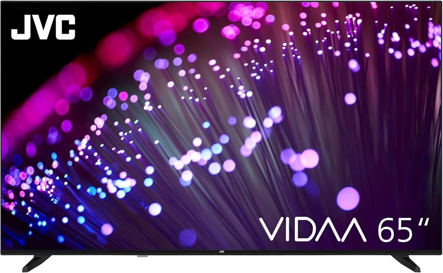 Televizor inteligent JVC VIDAA LT-32VDF5455 de 32 de inci, televizor Full HD, televizor HDR cu tuner triplu integrat, televizor LED negru