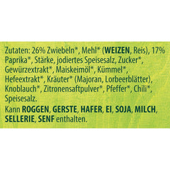 Knorr Fix Würzmischung Paprika-Gulash pour un leckeres Fleischgericht avec des ingrédients naturels 4 portions