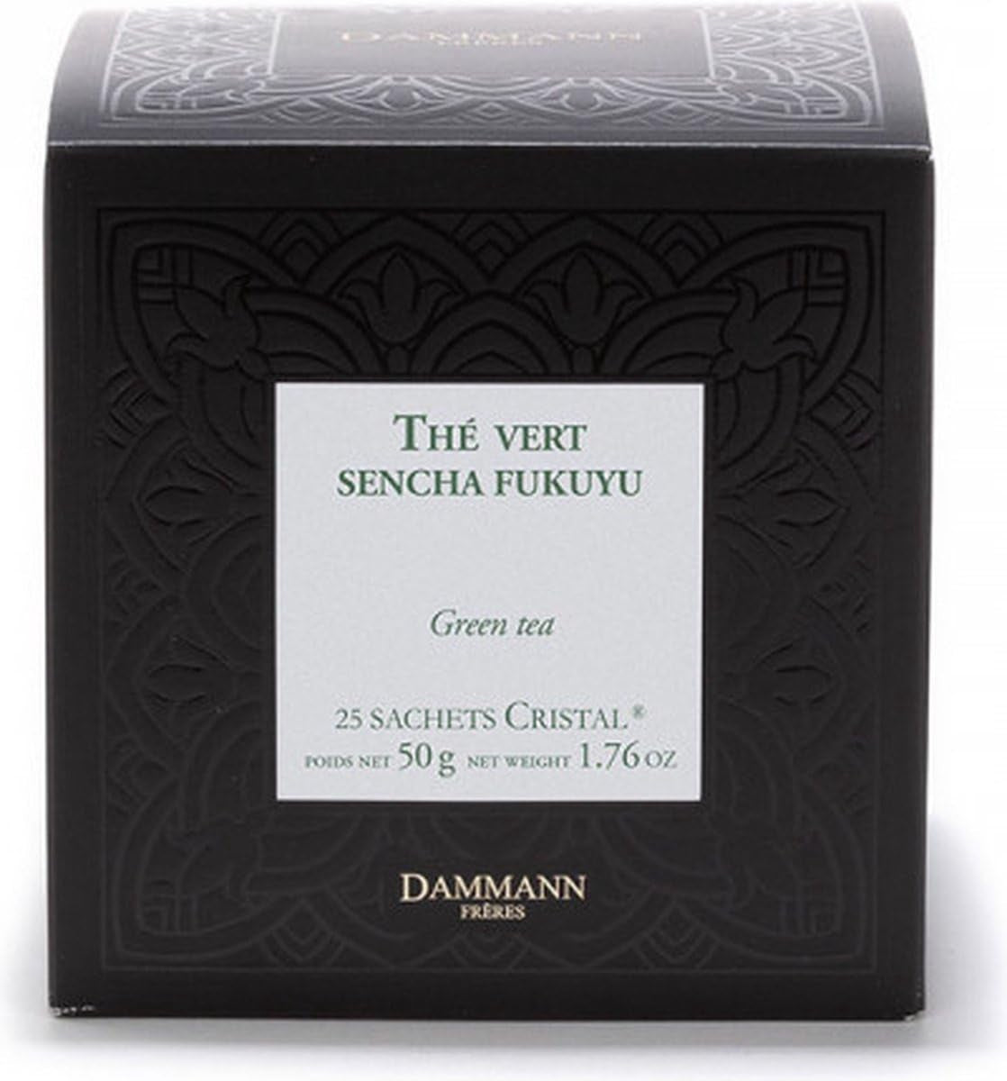 Ceai verde Dammann Sencha Fukuyu 25 pliculețe cristaline