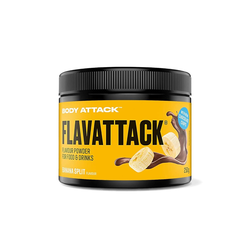 Body Attack Flavattack®, Brownie Double Choc, 250G / 83 portions Arômes Naty Shop 250 grammes Banana Split