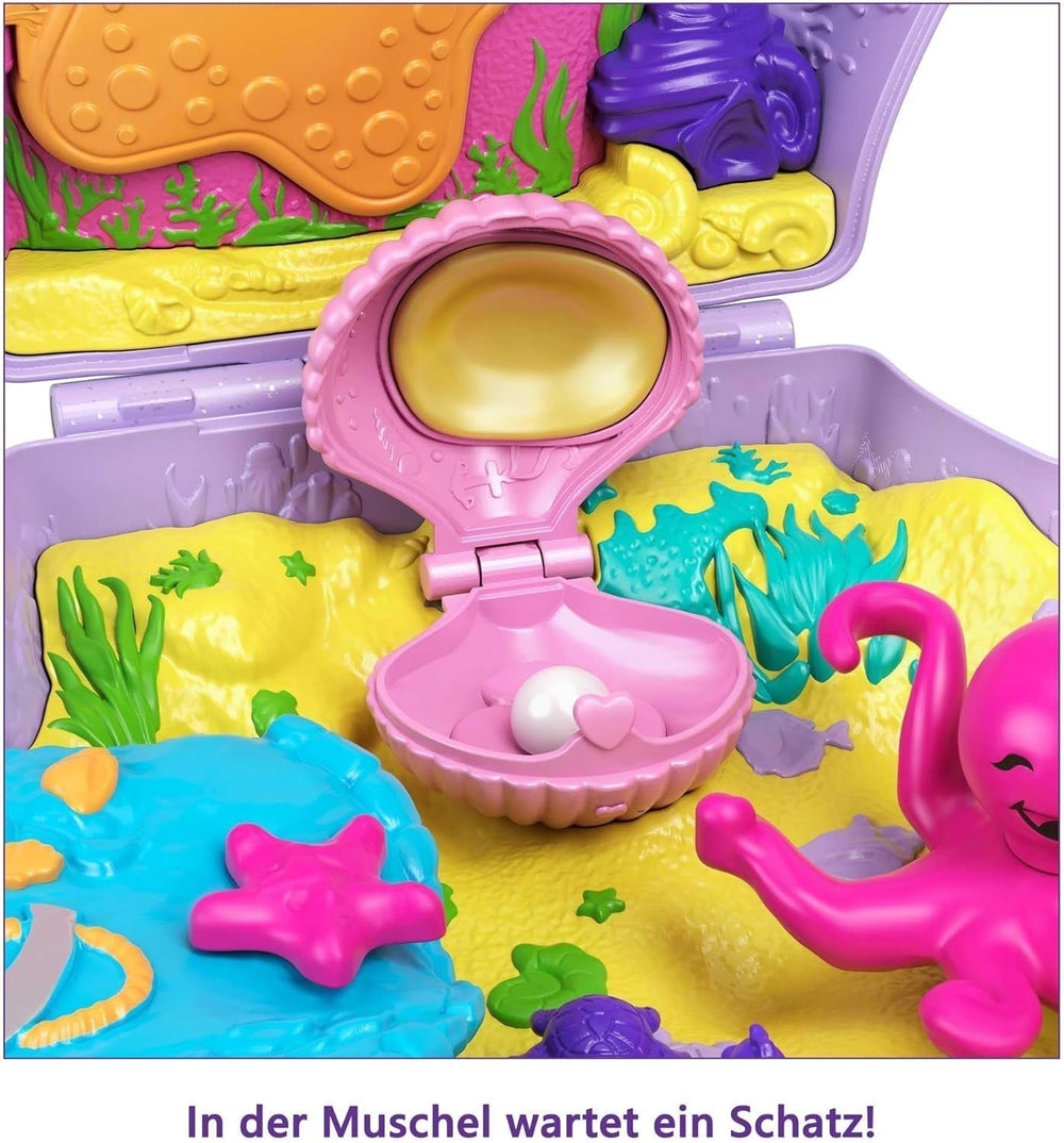 Polly Pocket Coffin Wrap Around Shell Bag Sous-marin 2 poupées 1 sous-marin Polly Pocket Sirène Jouet 4 Ans Jouet GNH11 Naty Shop Dolls