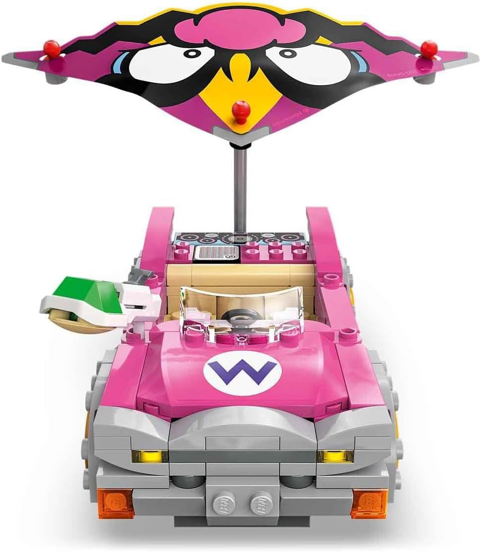 LEGO Super Mario: Mario Kart - Wario & König Buu Huu - Interaktives Spielzeug mit 2 Autos und 2 Figuren zum Spielen und Ausstellen - Gaming Geschenk für Jungen und Mädchen ab 8 Jahren - 72038