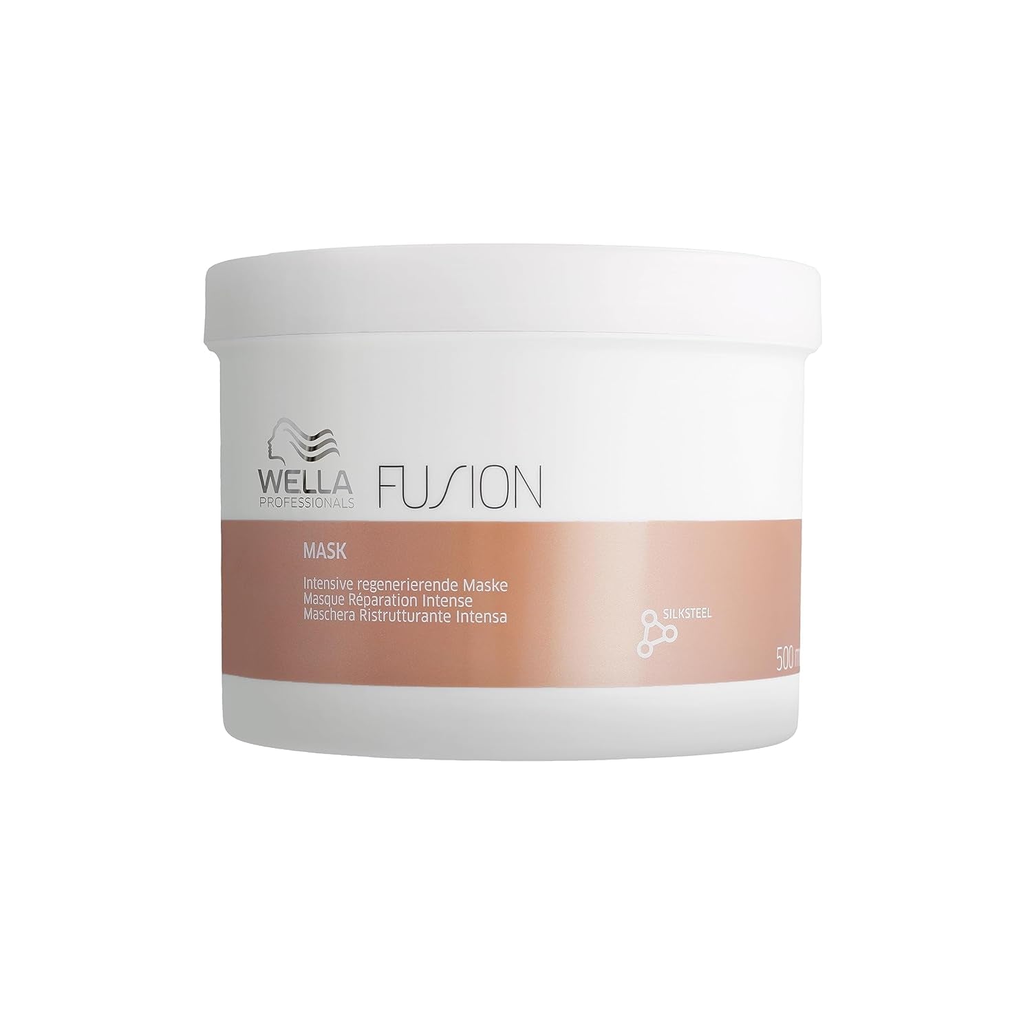 Wella Professionals Fusion Intense Repair - Soin professionnel pour cheveux cassés Douche et bain Wella Mask 500 ml
