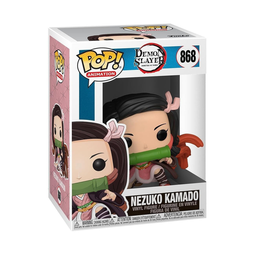 Funko Pop! Animation : Demon Slayer - Nezuko Kamado - Figurine de collection en vinyle - Idée cadeau - Marchandise officielle - Jouets pour enfants et adultes - Fans d'anime - Figurine modèle pour figurines de collection Naty Shop Titre par défaut