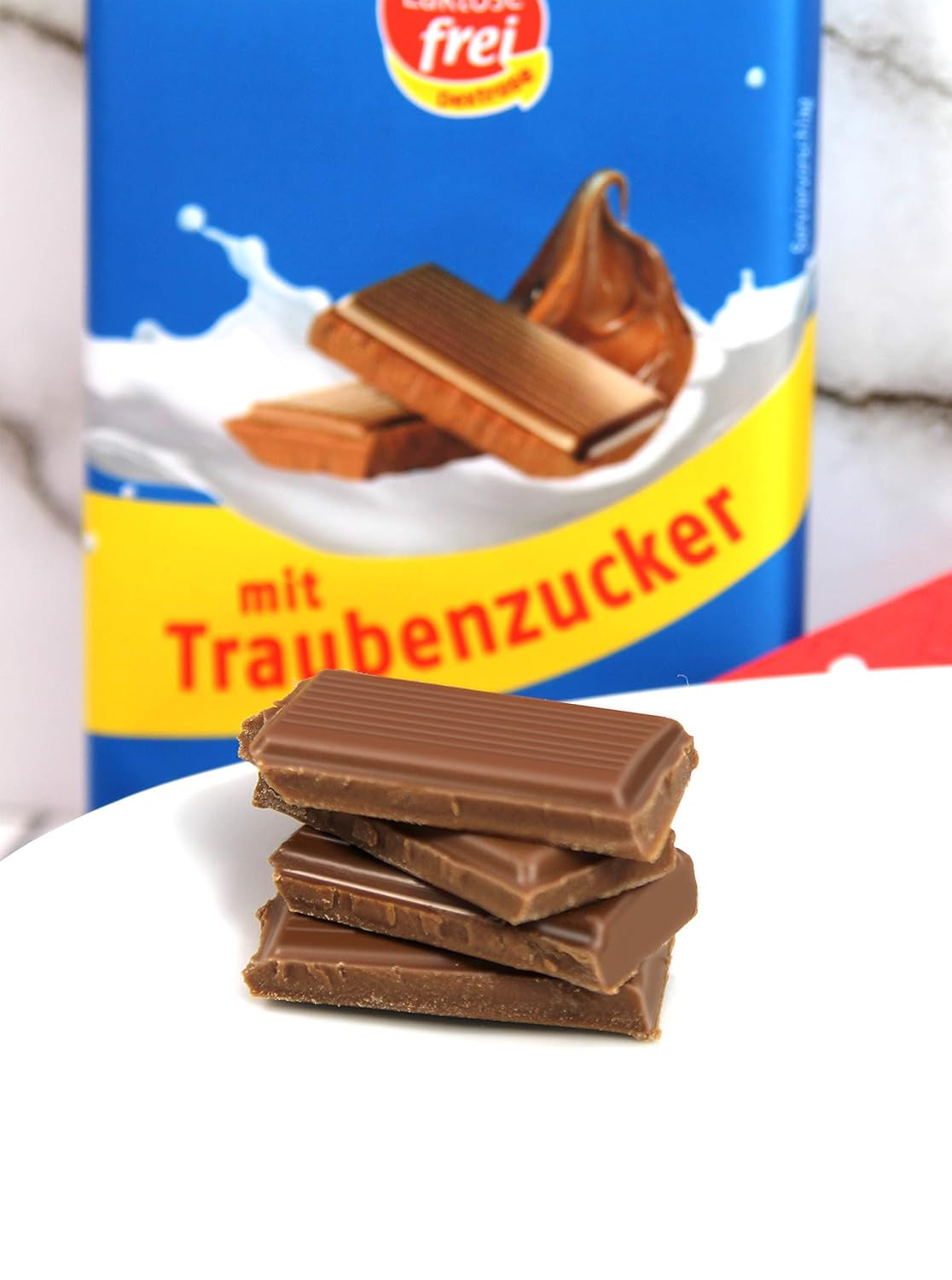 Frankonia Noisette au chocolat et dextrose, sans lactose et sans gluten, 80 grammes