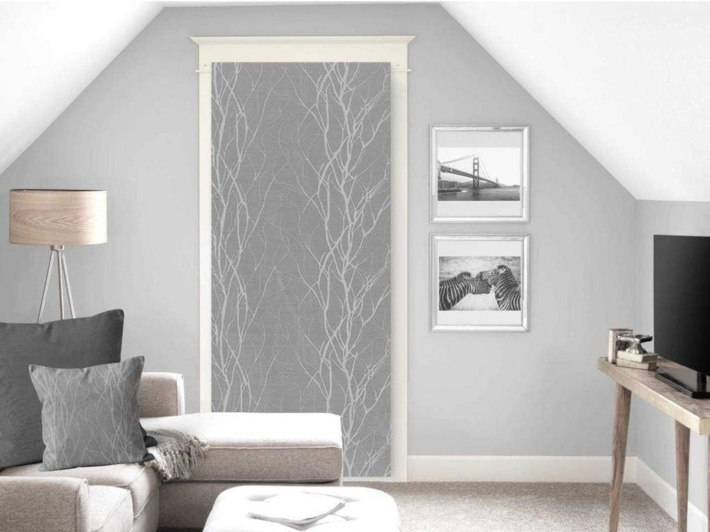 Soleil D'Ocre Liane Bise-Bise, Polyester, Blanc, 70 X 200 Cm Naty Shop Couettes et Couettes Gris H200 X L70 Cm (Lot de 1)