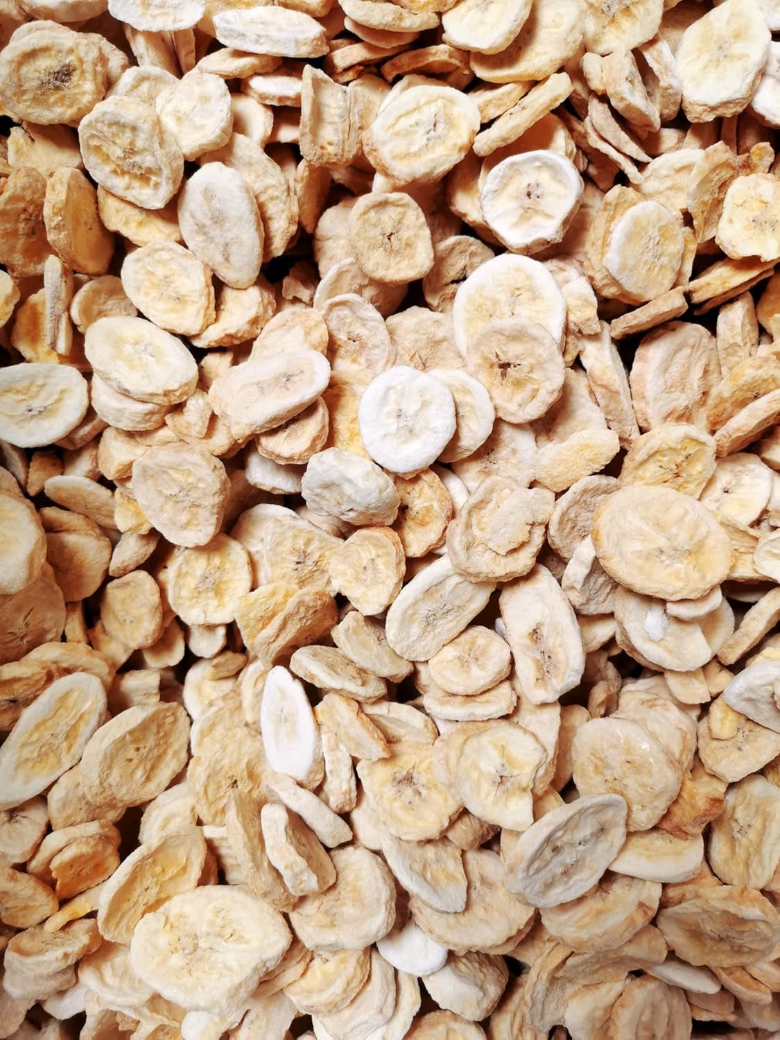 Bananes lyophilisées tranches de 150g, Fruits lyophilisés sans additifs Purs - Fruits secs 100% naturels - Bananes séchées fruits secs de Foozia Produits déshydratés Naty Shop