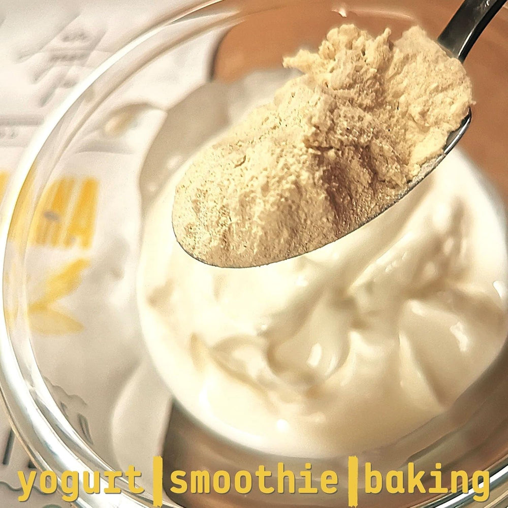 Bananes lyophilisées en poudre | XL 300g Poudre de fruits Poudre de banane lyophilisée | Pour smoothie, pâtisserie, gâteau | Banane lyophilisée | Fruits lyophilisés | ZingyZoo Poudre de Banane Naty Shop Produits Déshydratés