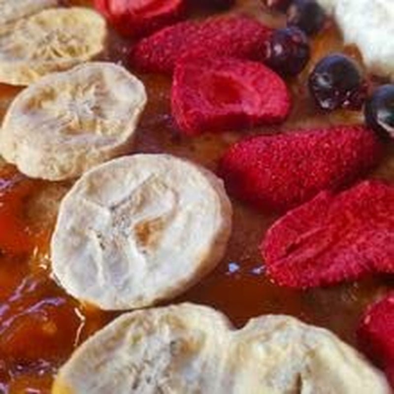 Bananes séchées au congélateur | Paquet 120g Bananes séchées sans sucre | Banane séchée au congélateur | Bananes aux fruits secs | Bananes fraîches lyophilisées | Tranches de banane lyophilisées Produits déshydratés Naty Shop