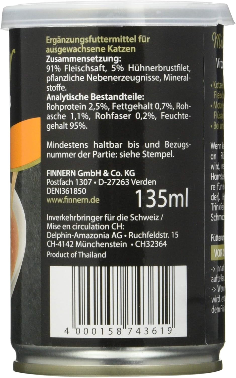 Trinkfein - Vitaldrink avec Huhn 24 x 135ml