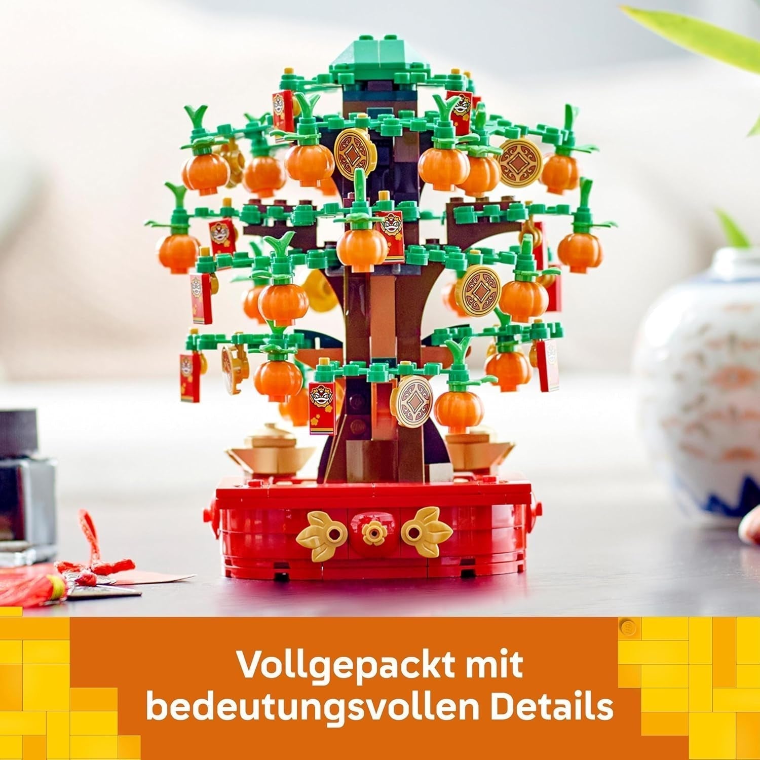 LEGO Le Châtaignier Bossu, ensemble de construction pour les enfants de 9 ans, cadeau du Nouvel An lunaire pour garçons et filles, ensemble de jeu de rôle, décorations de fête, décorations pour la maison, décorations de table 40648 Ensembles de construction Besuche den LEGO-Store