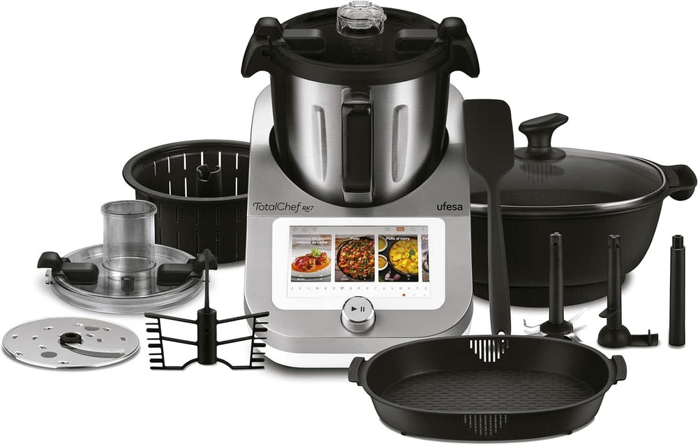 Ufesa Totalchef RK7, robot culinaire multifonctionnel avec fonction de cuisson, WLAN, 30 fonctions Naty Shop Totalchef Rk7