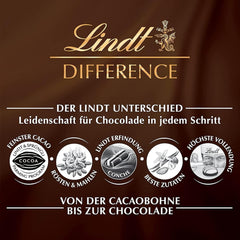 Barres de chocolat Lindt Wafer-Thin blanc, au lait et noir, 125 grammes Naty Shop Chocolates