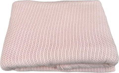Family Bedding Couverture cellulaire rose pour lit double, coton, grand couvre-lit, réversible, légère, thermique, douce, couverture cellulaire traditionnelle, 230 x 230 cm Couettes et couettes Naty Shop