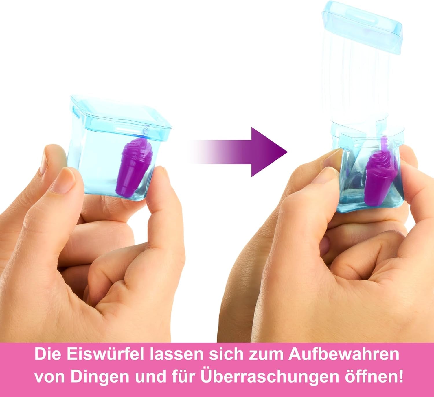 Barbie Pop Reveal Fruit - Poupées surprises avec 8 surprises fruitées, dont une poupée positionnable parfumée à la limonade aux fraises et un chiot moelleux, à partir de 3 ans, HNW41