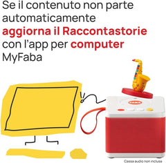 Figurine sonore - rythme jazz - musique, chansons et sons, jouet à contenu éducatif, garçons et filles à partir de 0 ans, version italienne Bebe Naty Shop jouets