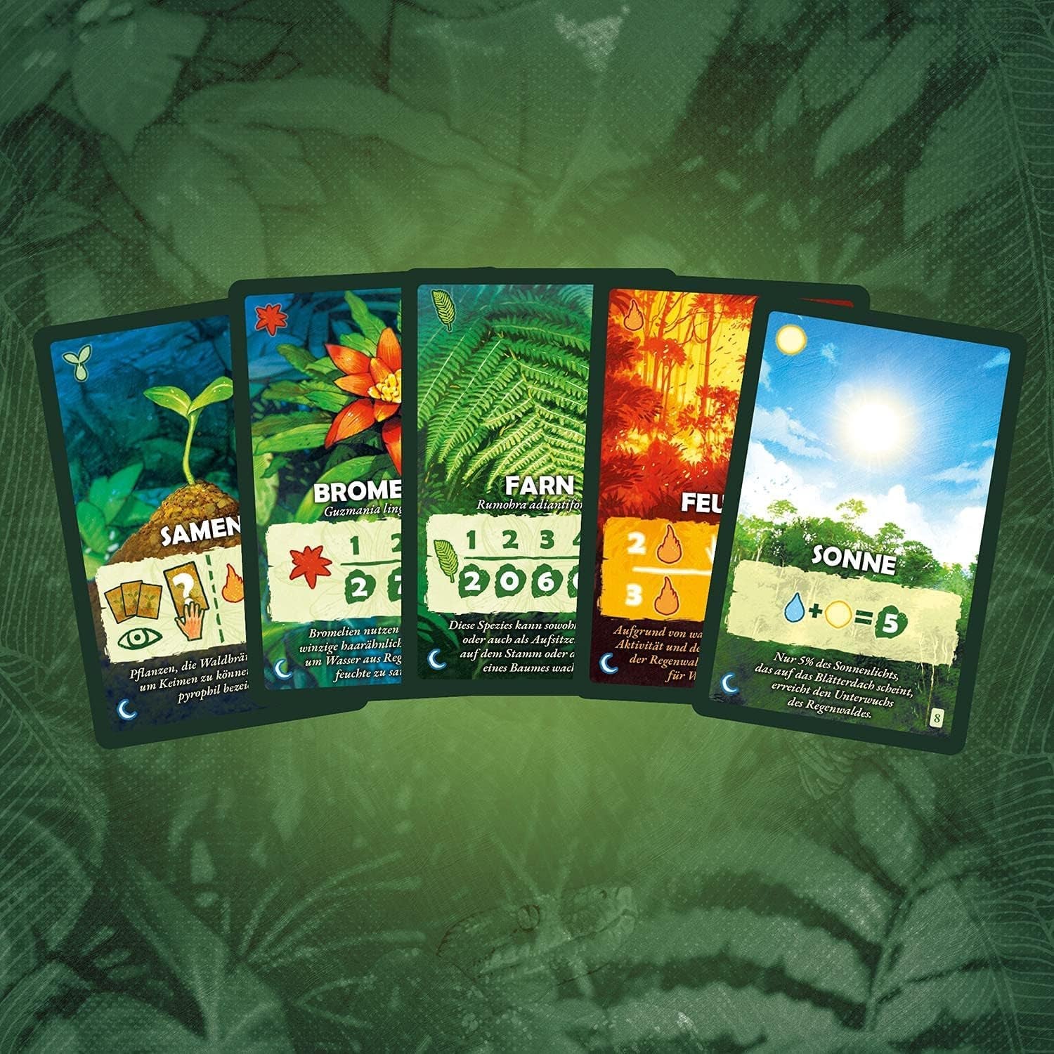 Kosmos 682194 Treetops, Under the Rainforest Canopy, jeu pour deux joueurs, jeu de société, jeu de société à partir de 10 ans sur la forêt tropicale, les arbres, les plantes et les animaux