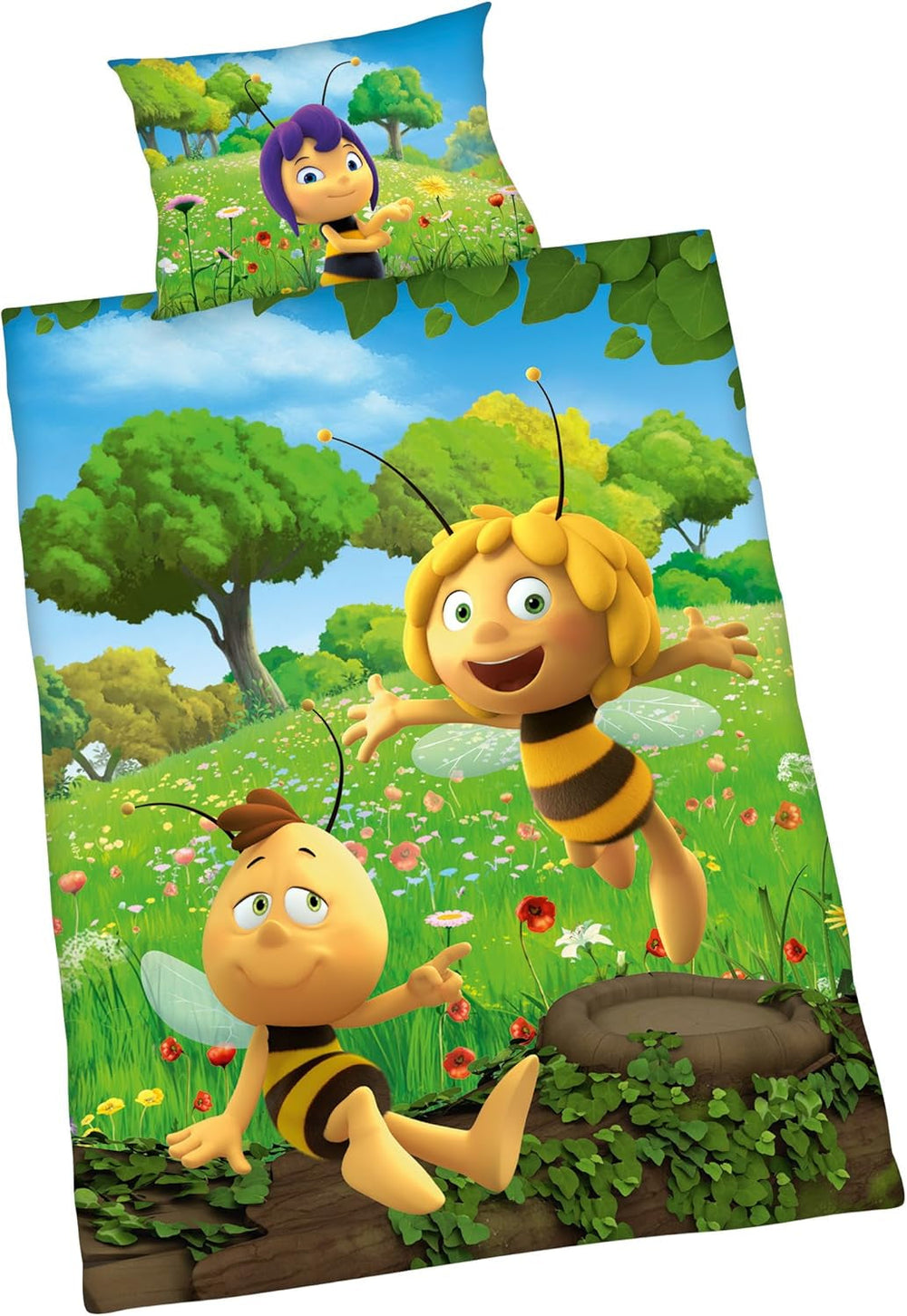 Linge de lit enfant, Albinuta Maya, coton/renforcé Linge de lit - enfant Naty Shop