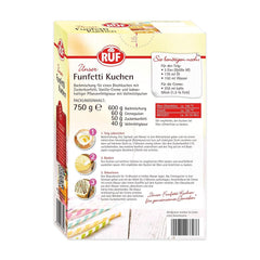 RUF Mélange pour gâteaux, diverses couleurs Glaçages et Décoration Naty Shop