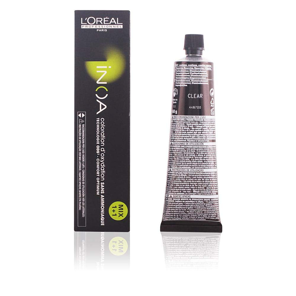 L'Oréal Professionnel INOA Colorație oxidativă fără amoniac 4 maro mediu, 1 pachet, (1x 60 ml) Vopsea pentru par Naty Shop Clar V511 1 bucată (pachet de 1)