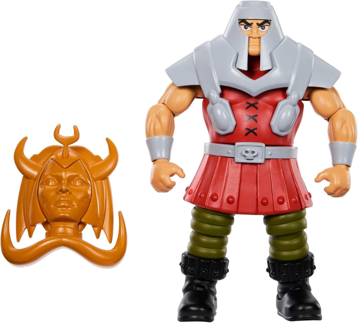 Figurine d'action Masters of the Universe Origins Ram Man de la collection Cartoon, env. Figurine MOTU Ram de 14 cm de haut TV des années 1980 Conception détaillée et accessoires JBM77 Figurines d'action Naty Shop Titre par défaut