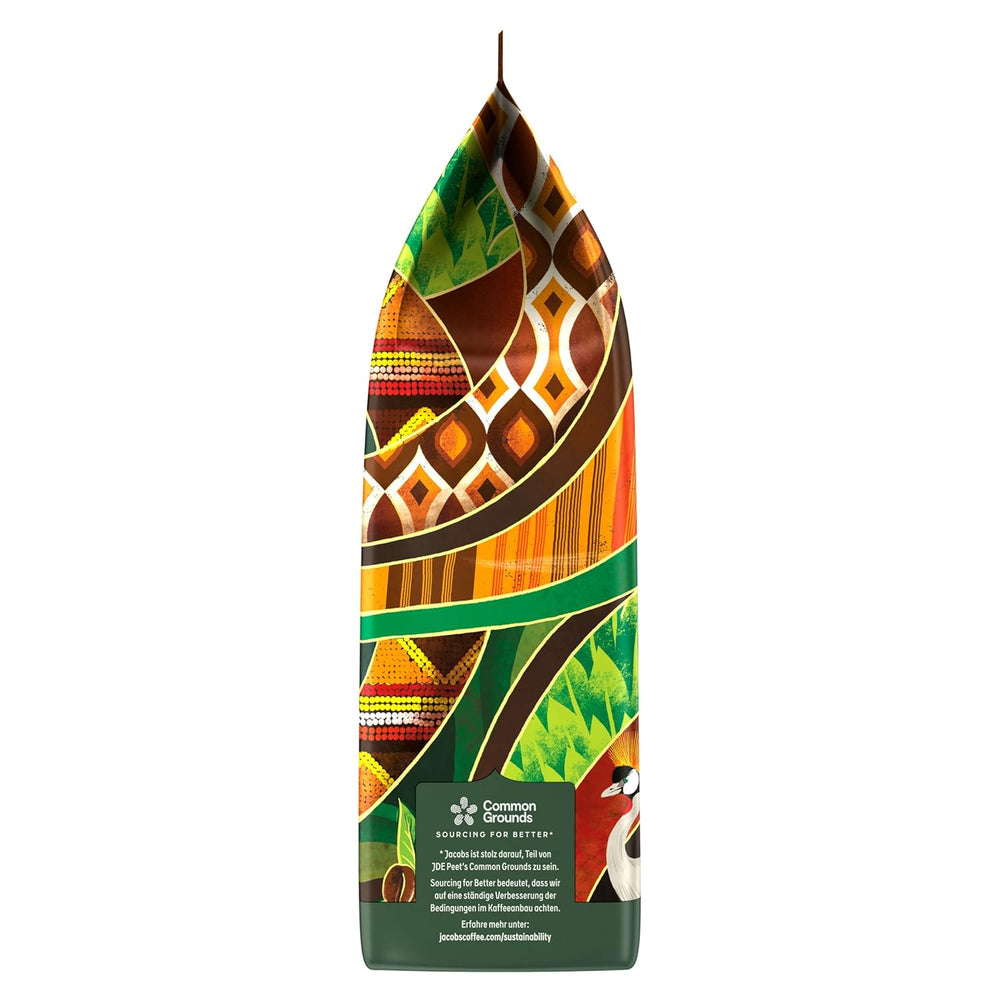 Café en grains Jacobs Origins Ouganda et Kenya, expresso corsé avec une note épicée, force 8/10, grains de café entiers, 1 kg