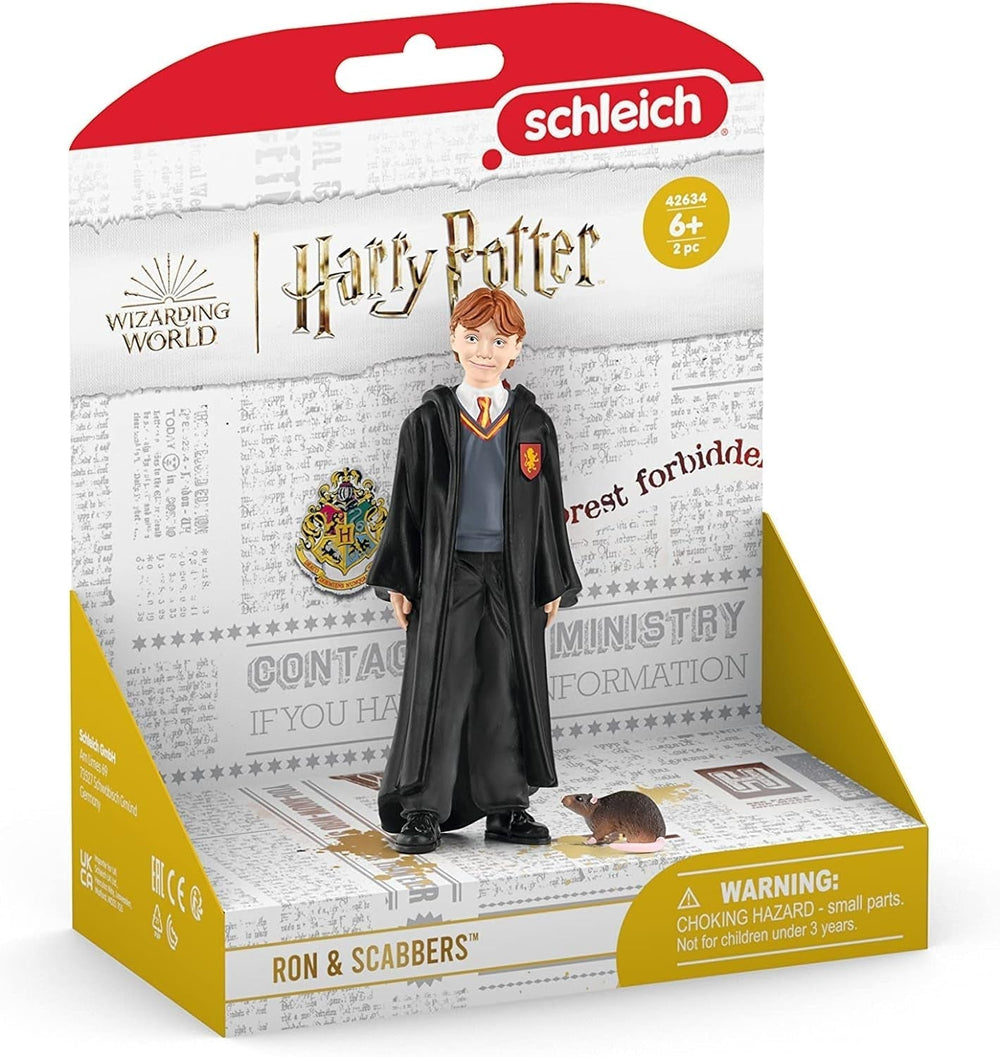 Schleich 42634 Ron Weasley & Skulls, à partir de 6 ans, Harry Potter - figurine de jeu, 4 X 2 X 10 cm Figurines Naty Shop