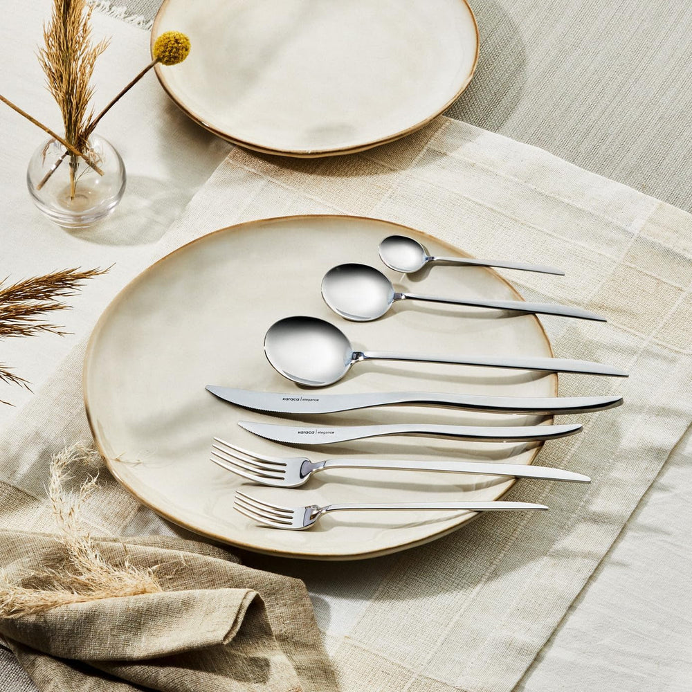 Karaca Amour, set de 84 couverts pour 12 personnes Cuisine Naty Shop