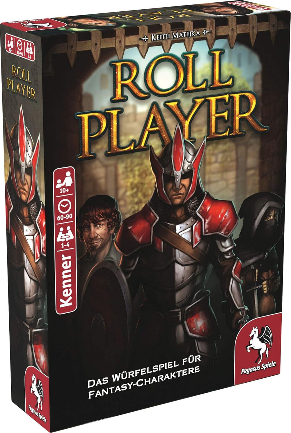 Pegasus Spiele 51305G - Roll Player (édition allemande), coloré