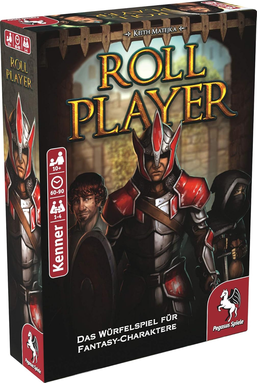 Pegasus Spiele 51305G - Roll Player (édition allemande), coloré