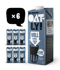 Oatly Haferdrink 2,8% Fett - Packung mit 6 (6 x 1 Litre)