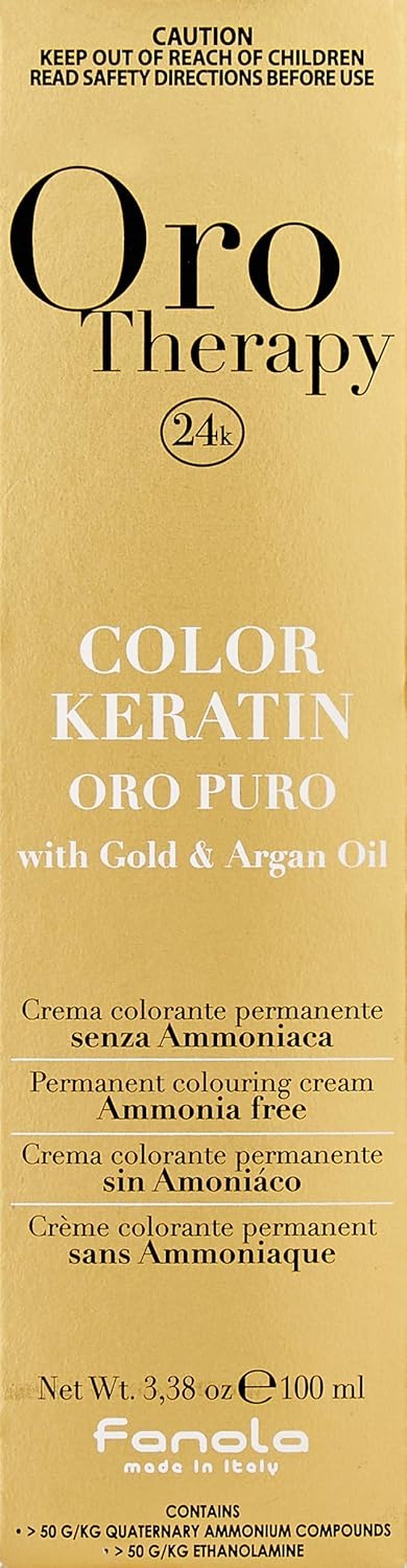 Fanola Oro Therapy Couleur Kératine 5.0 100 ml